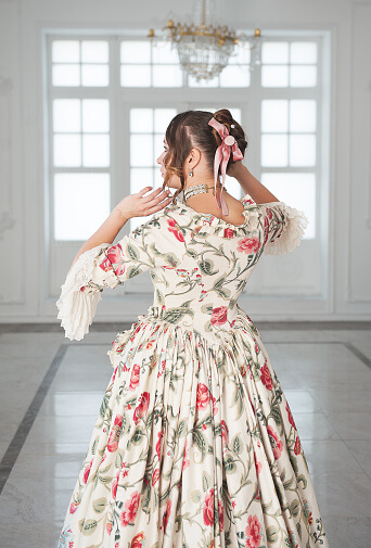 A Beautiful Girl in a Red Long Dress Poses on a White Background Stock  Photo - Image of young, passion: 243919140