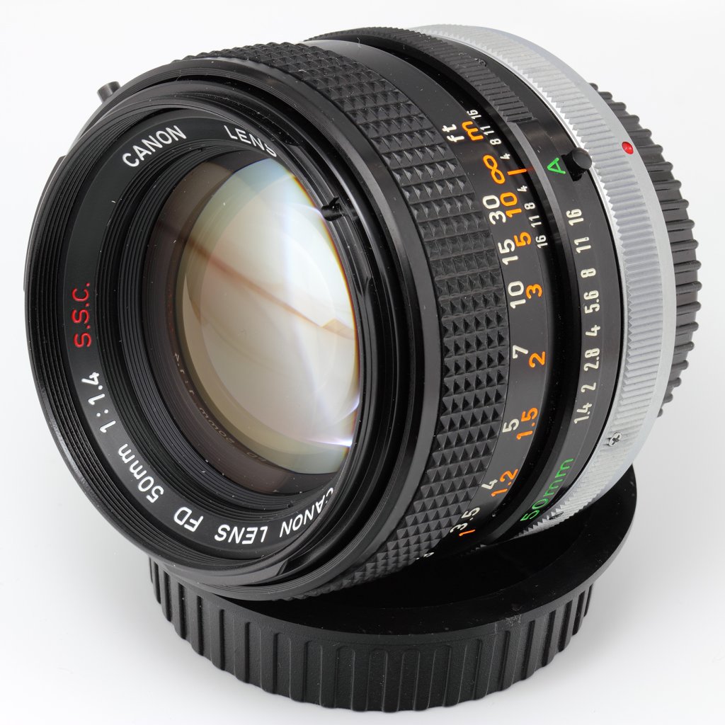 Canon nFD 50mm f1.4