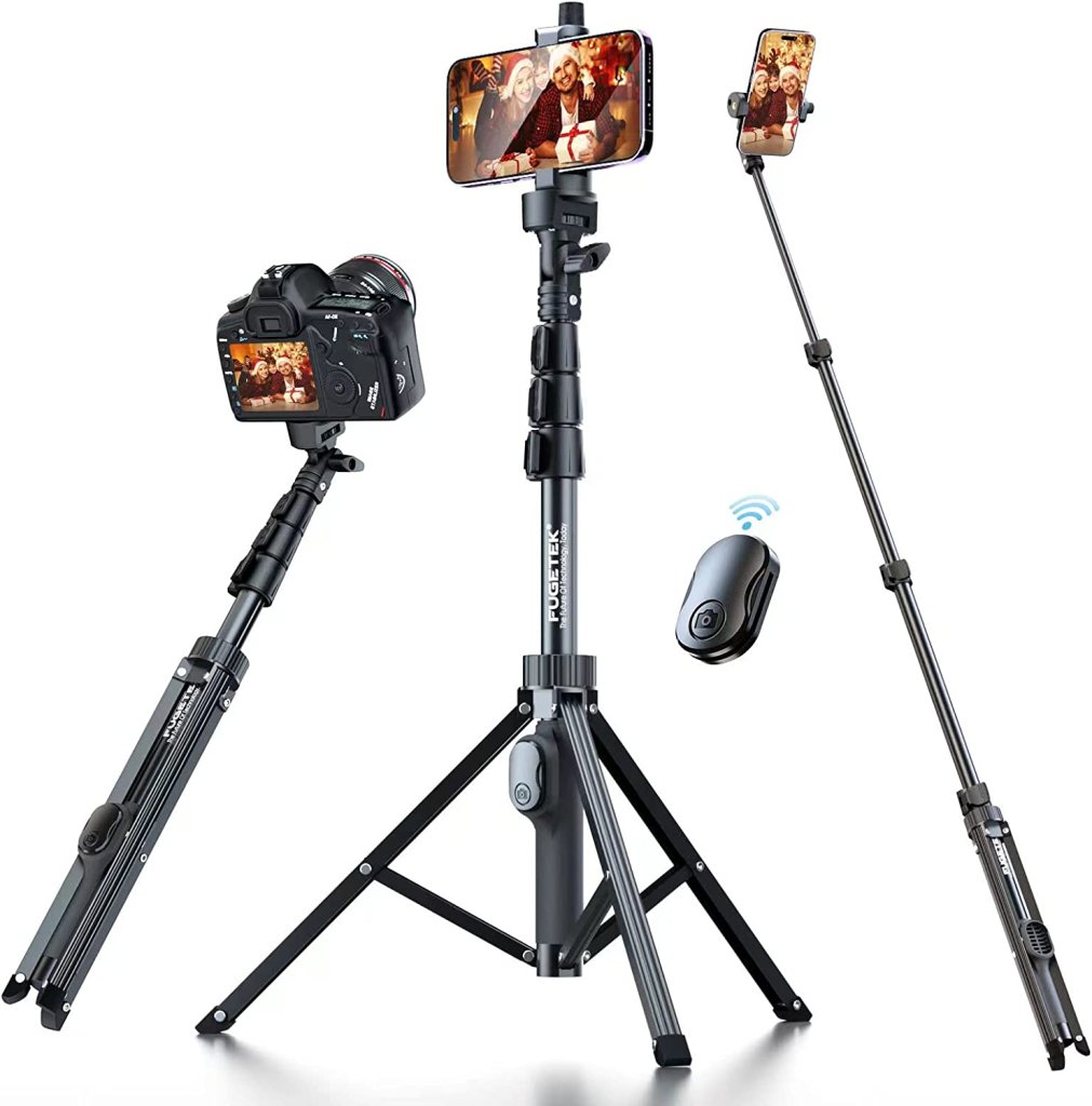 Fugetek 51-Inch Professional Selfie Stick and Tripod.