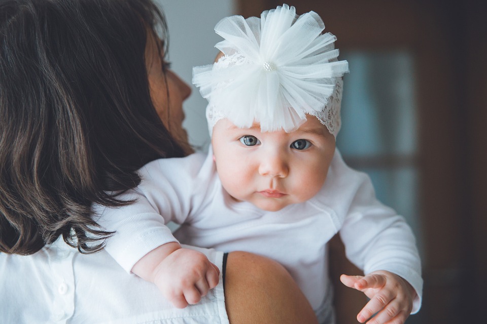 Mom and Newborn Baby