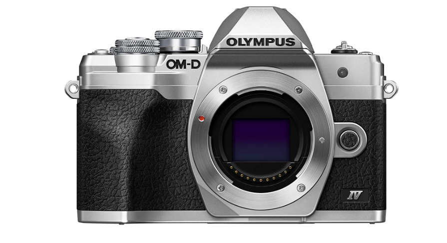 Olympus E-M10 Mark IV Silver Micro Four Thirds System Camera