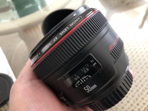 Canon EF 50mm f:1.2L USM Lens
