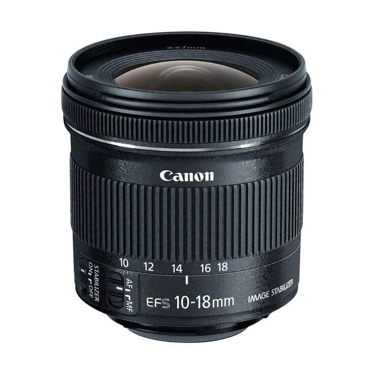 Canon EF-S 10-18mm f:4.5-5.6 IS STM Lens
