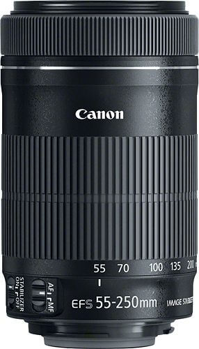 Canon EF-S 55-250mm f:4.5-5.6 IS STM Lens