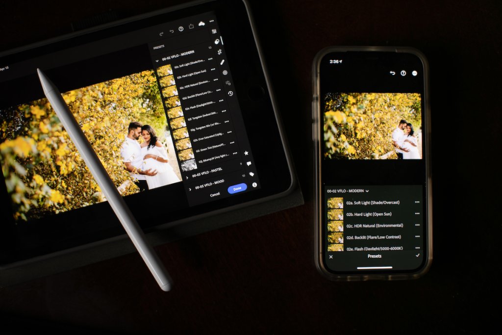 Method 1 to Apply Presets to Multiple Images in Lightroom Mobile Step-by-step