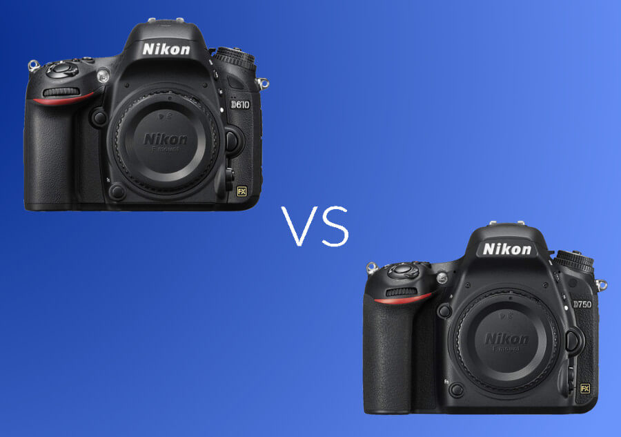 Nikon D610 vs D750 Camera Overview