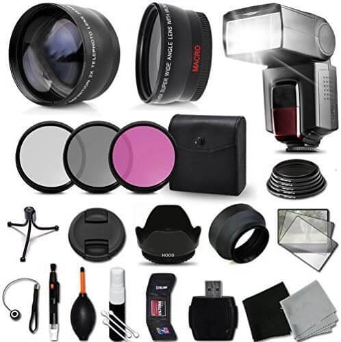 Premium Accessory Kit for Canon EOS 100D