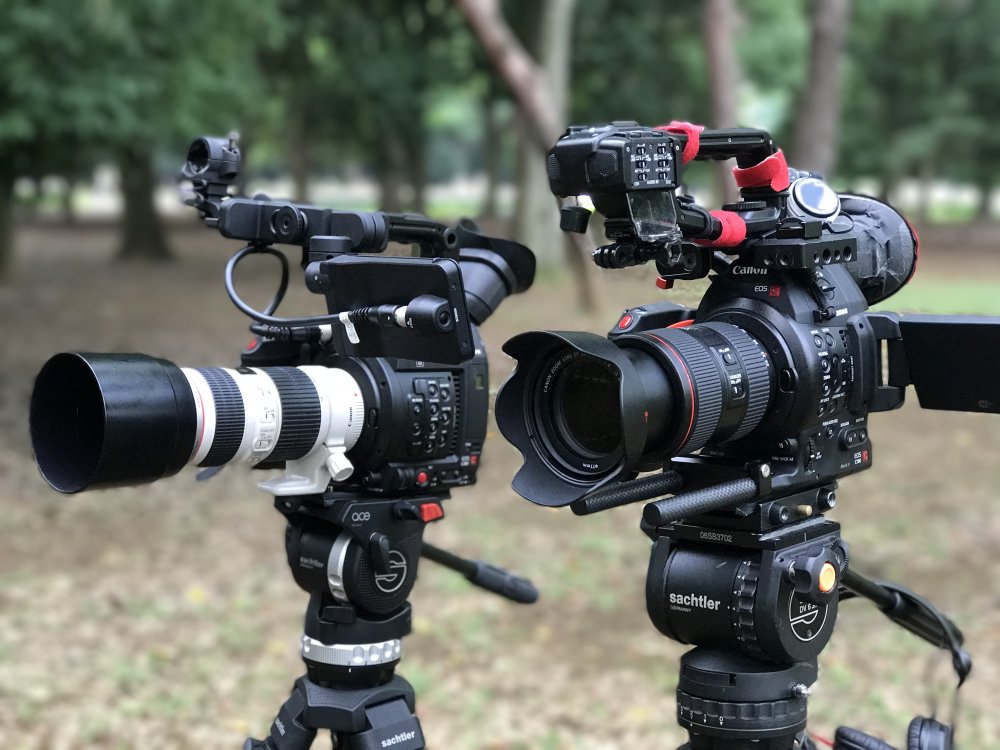 What are some tips for shooting in 4K with a Canon video camera?