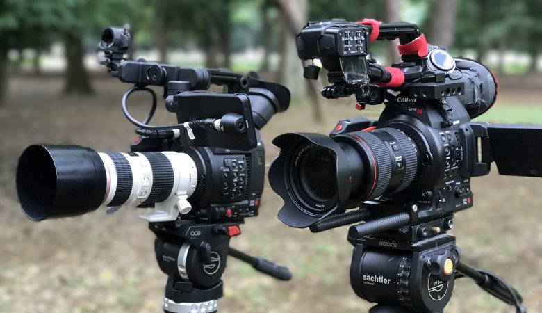 What are some tips for shooting in 4K with a Canon video camera?