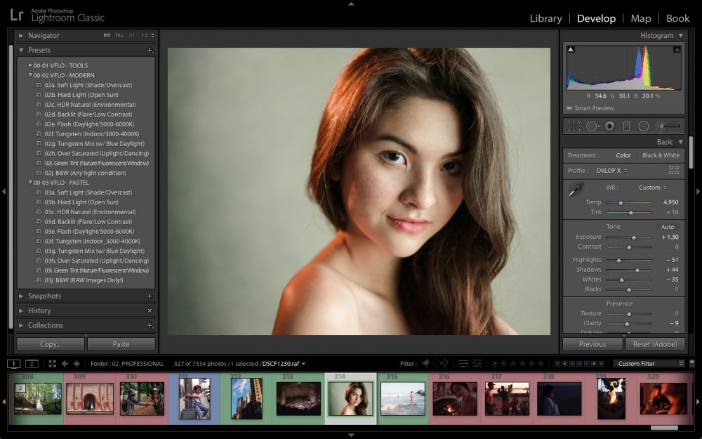 How to Select Multiple Images for Applying a Preset in Lightroom?