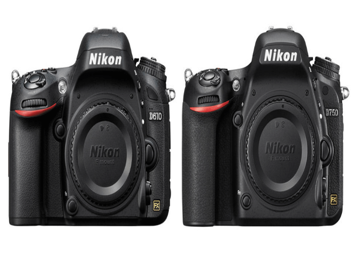 Comparison between Nikon D610 and Nikon D750