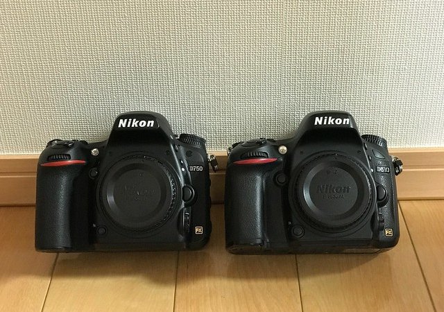 How Do the Nikon D610 and D750 Compare in Terms of Continuous Shooting Speed?