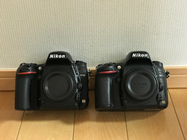 How Do the Nikon D610 and D750 Compare in Terms of Continuous Shooting Speed?