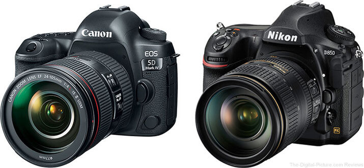 Key Differences Between the Canon EOS 5D Mark IV and Nikon D850