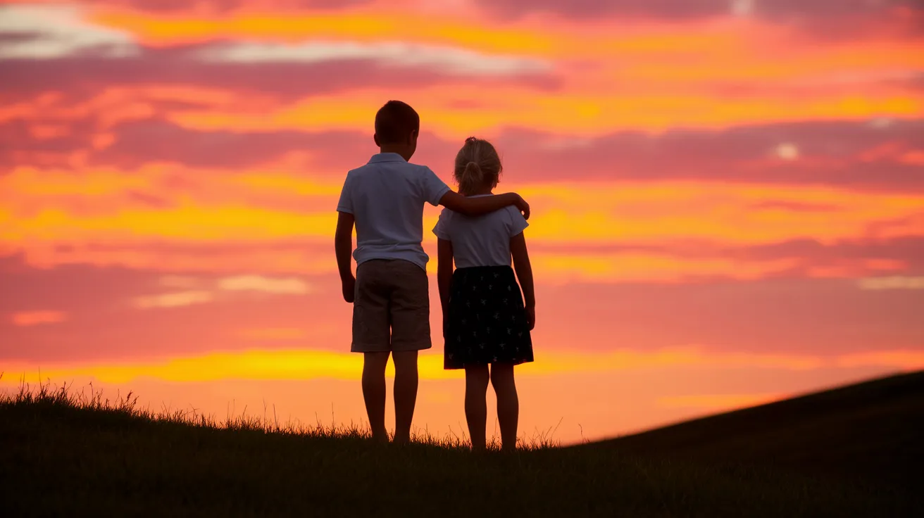 Sibling_Silhouette_Shots
