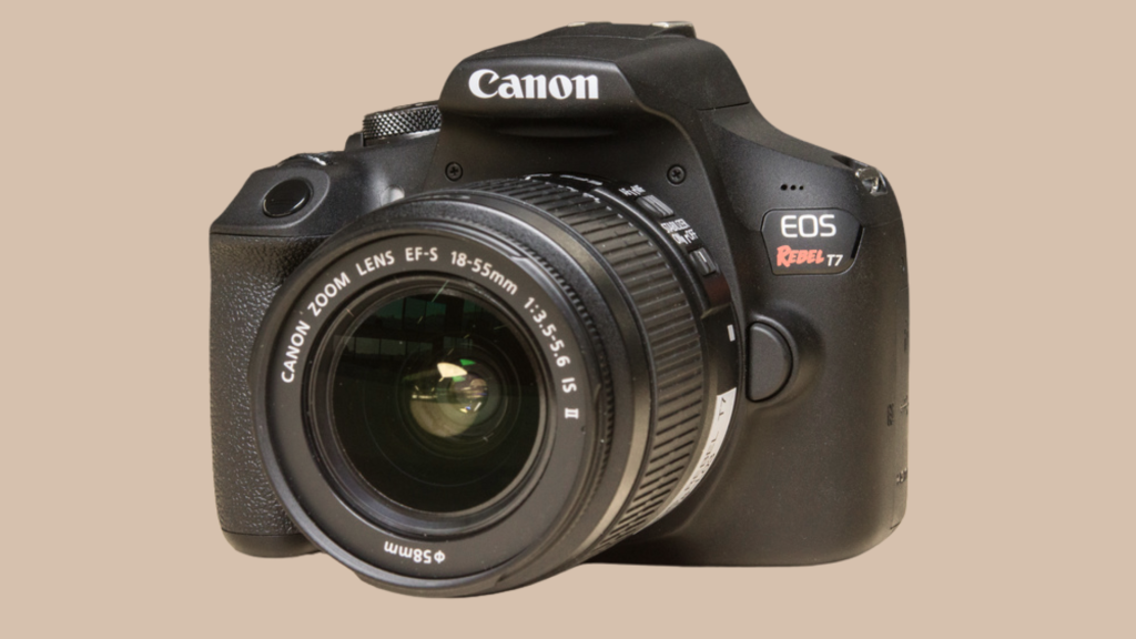 The Design and Build of the Canon EOS Rebel T7