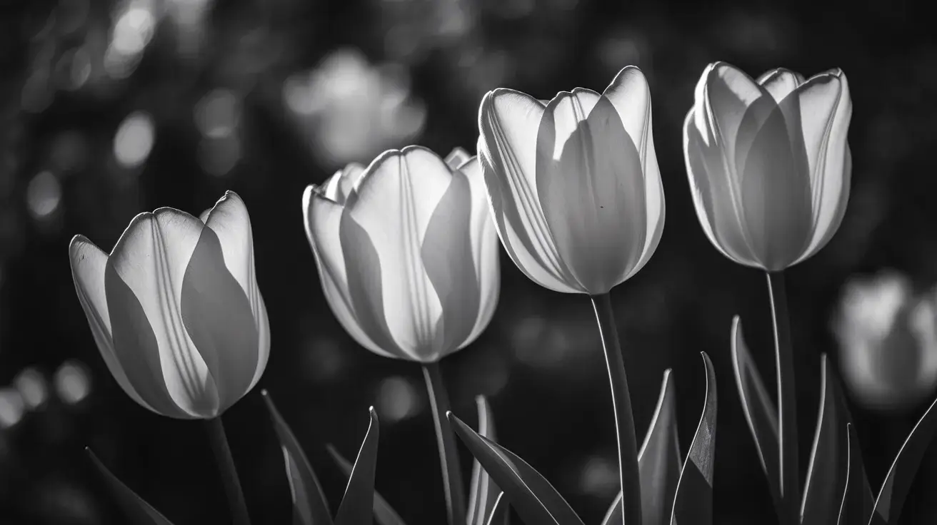 Black_and_White_Tulip_Shots_Timeless_Elegance