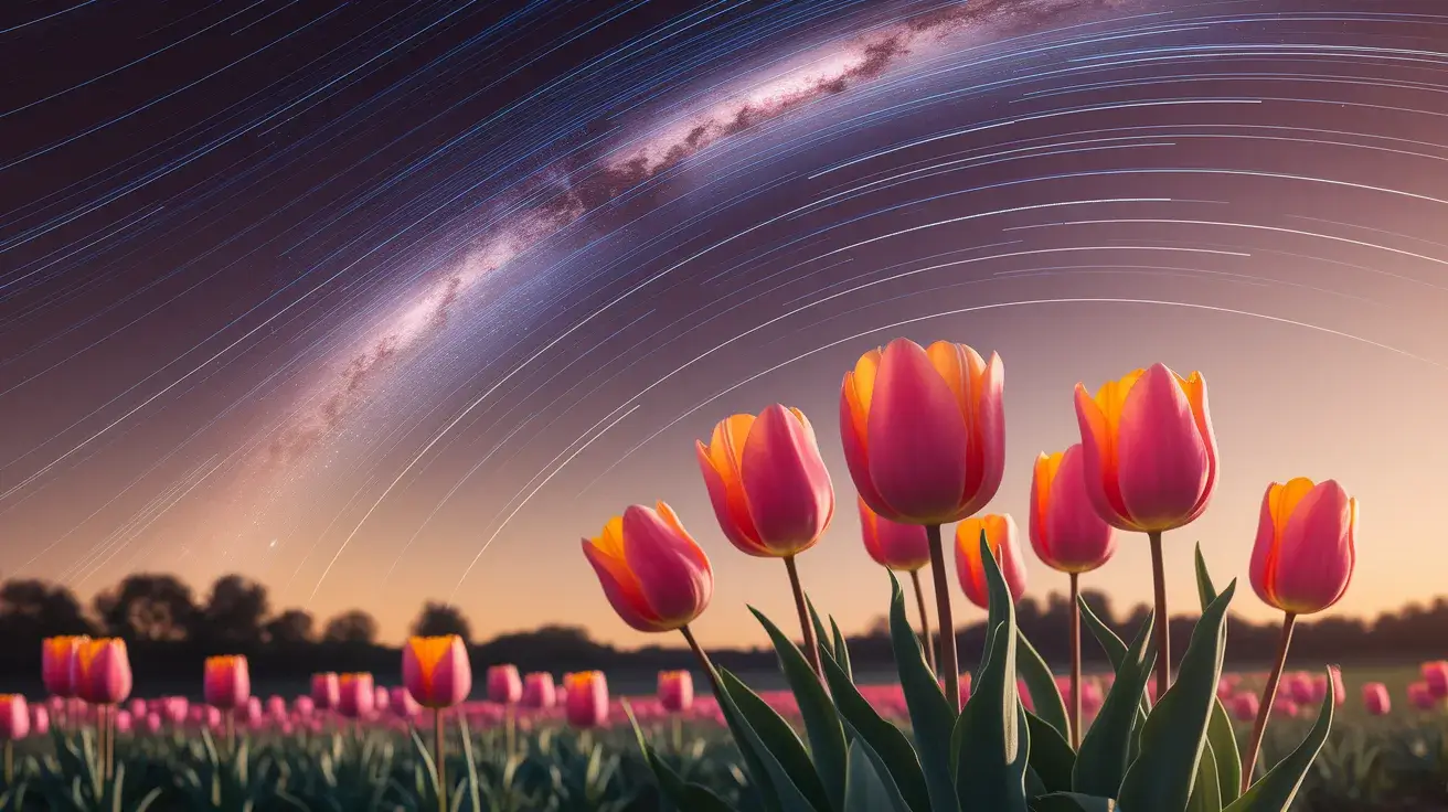 Night_Photography_Tulips_Under_the_Stars