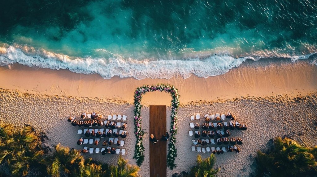 Drone Wedding Photography