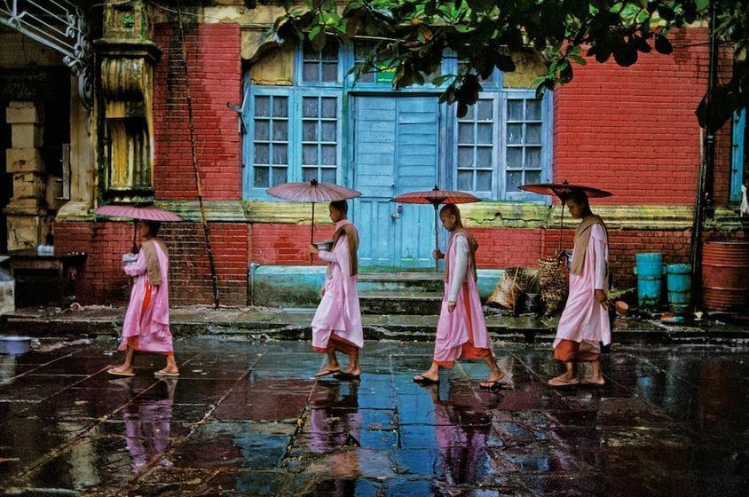 Procession of Nuns, Rangoon 